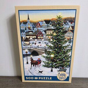 Village Tree - 500 Piece Jigsaw Puzzle by Cobble Hill